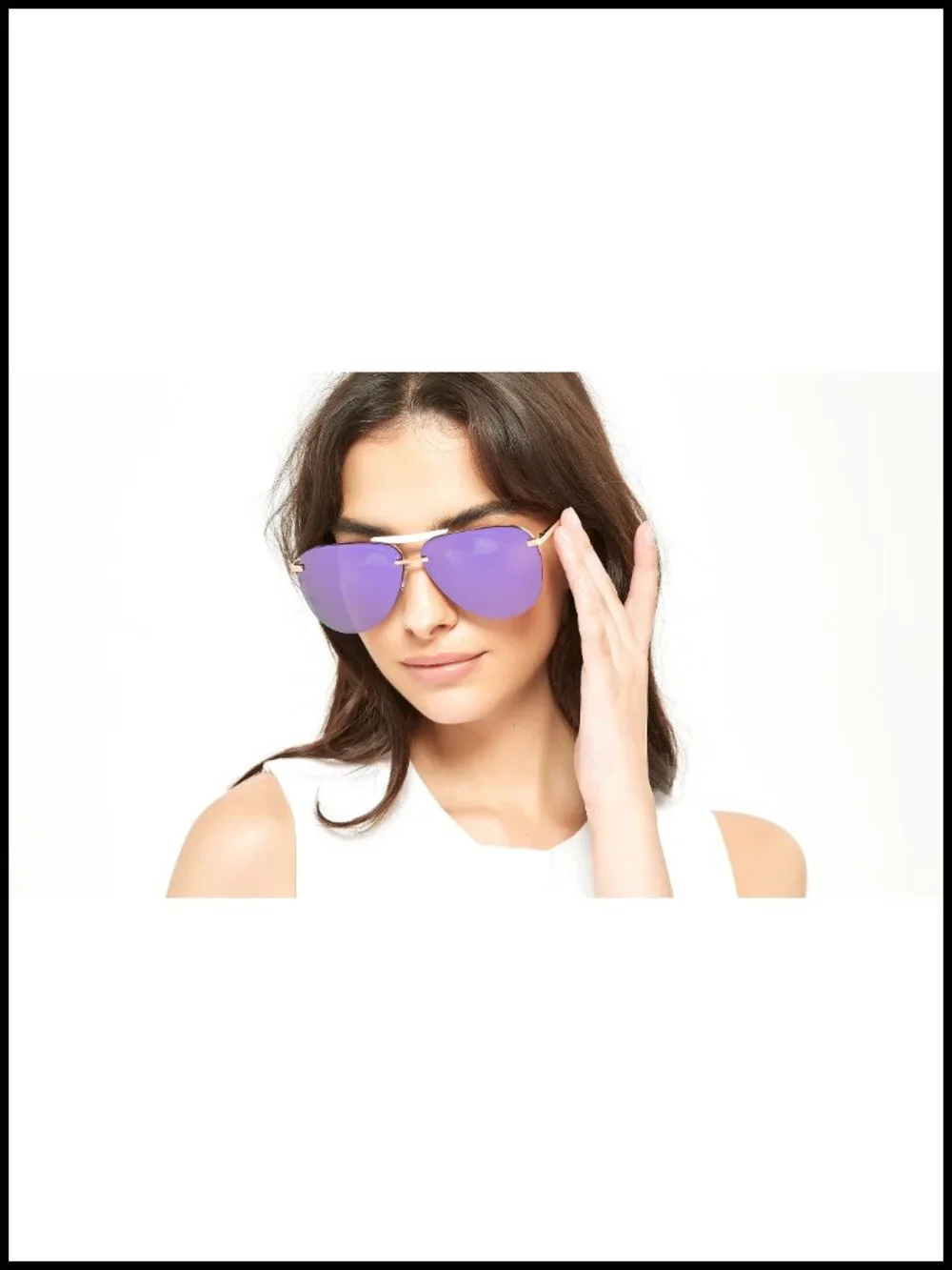 Oversized Aviator Sunglasses with UV Protection for Women Men